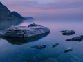 Sunset on Olkhon Island of Baykal Lake