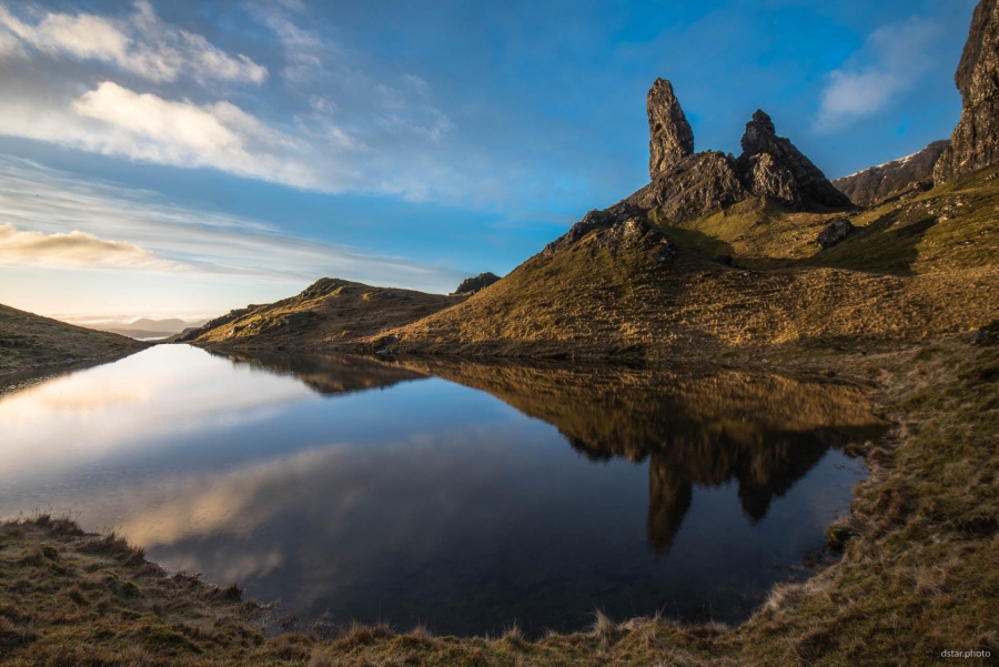 Old Man of Storr reflection