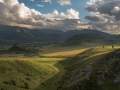 Nice evening in the Altai mountains