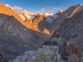 Sunrise over the Aktru Valley