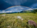 Rainbow in the Ulagan Valley