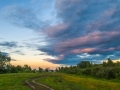Summer evening after the thunderstorm