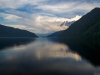 Landscape of Lake Teletskoye
